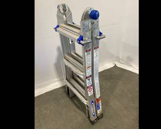 Lot 8364 Werner 13 ft Folding Aluminum Ladder