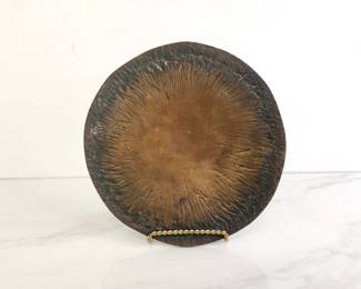 Lot 8431 Vintage Paul King Foundry Bronze Platter Sculpture