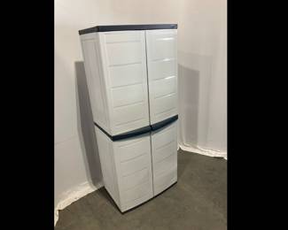 Lot 8388 Plastic Storage Cabinet