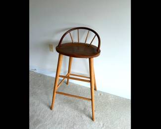 Lot 8382 Handmade Bowback Bar Stool