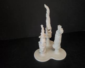 Lot 8436 Ceramic Art Sculpture signed by Coille Hooven