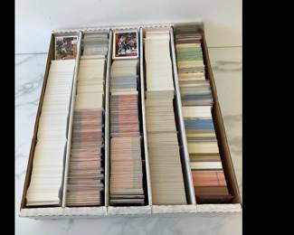 Lot 8177 Early 1990s NBA Basketball Sports Trading Cards Topps Upper Deck NBA Hoops Skybox