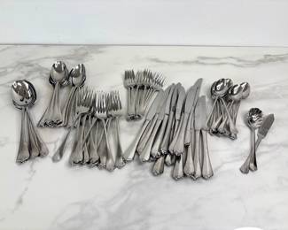 Lot 8492 International Stainless 188 Korea Stainless Steel Silverware