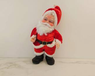 Lot 8283 Vintage Rushton Santa Doll