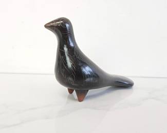 Lot 8526 Vintage Mexican Folk Art Pottery Dove Sculpture