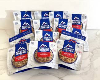 Lot 8350 Mountain House FreezeDried Meals Asstd Camping Backpacking