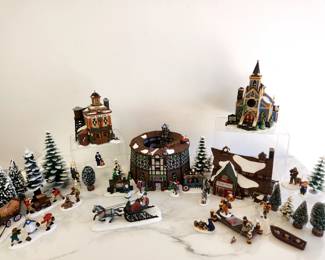 Lot 8254 Department 56 New England Village Series Buildings Dickens Series Building accessories