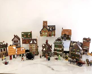 Lot 8252 Department 56 Dickens Village Series Buildings Figurines and Accessories