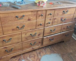 Bureau pretty new, not hard wood