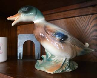 Vintage mallard duck.