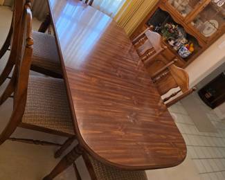 Lenoir House Dining Table and 6 Chairs $675