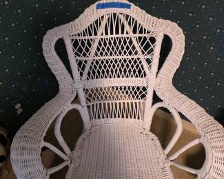 Nice wicker chair $80