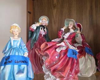 Royal Worcester ladys.
