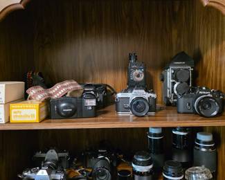 Vintage cameras