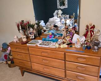Danish modern style dresser and Mirror $695