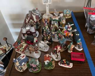 Christmas Village accessories $4 Each