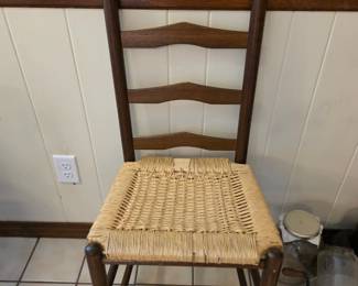Rush bottom chair