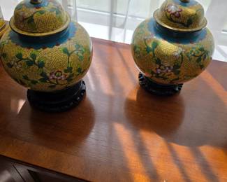 Asian ginger jars