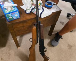 Vintage BB and Pellet guns.