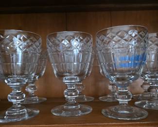 Crystal glassware