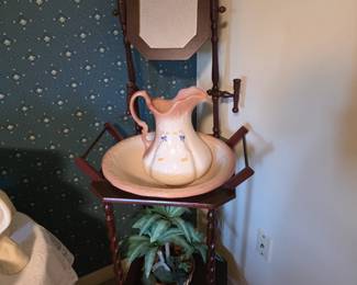 Wash stand with biwl and pitcher only $60.