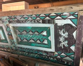 Hand carved wooden doors from New Orleans