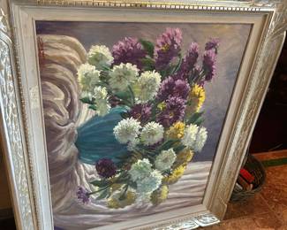 Antique oil painting