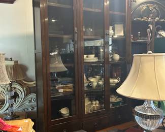 Large wooden bookcase