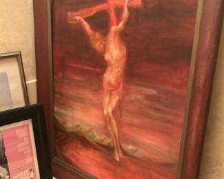 Jesus painting