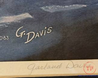 Signed GARLAND DAVIS Print (1/750)