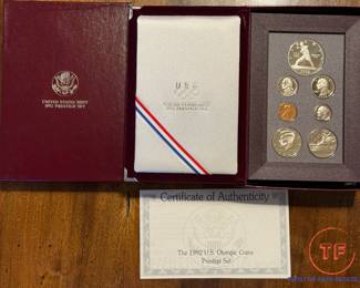 1992 SILVER Olympic Prestige Set