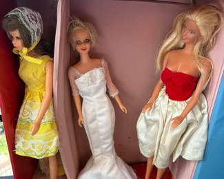 Vintage Barbie and Ken