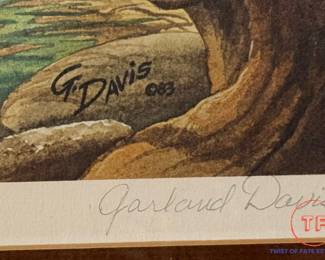 Signed GARLAND DAVIS Print (1/750)