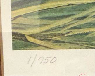 Signed GARLAND DAVIS Print (1/750)
