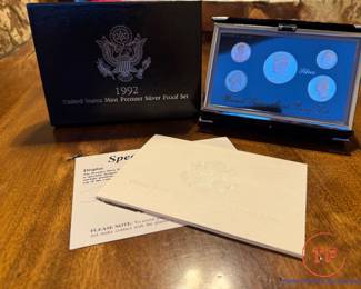 1992 SILVER Proof Set