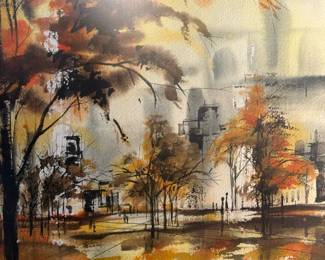 Original Signed Watercolor