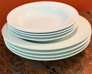 Dansk Bowls (4) and Mikasa large Dinner Pasta Bowls (4)