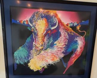 BONNY YOUDIM LEIBOWITZ
"CHARGING BULL" LIMITED EDITION SIGNED SERIGRAPH