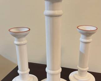 Studio Nova Moldova Molde Terra Cotta candlesticks set