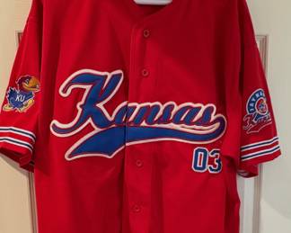 vintage Starter Kansas Jayhawks NCAA baseball jersey