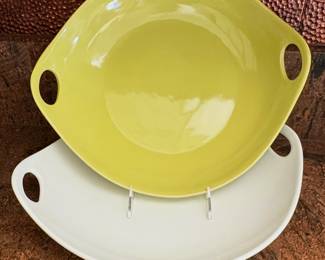 Crate & Barrel Large Kai Noodle Bowls.