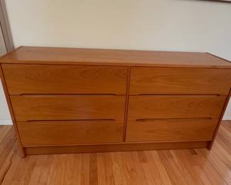 Mid century “Danish modern Teak” 6 drawer dresser