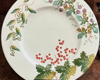 Bizzirri Mirabella Round Serving Platter by Crate & Barrel.