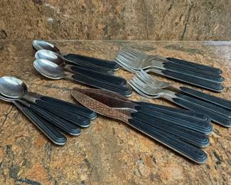 Stainless Steel set of ANNOVA flatware.