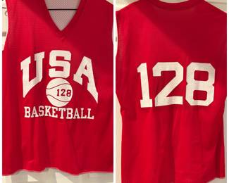 National USA basketball team jersey #128