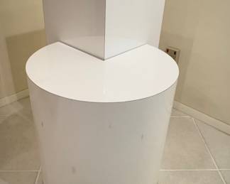 cylinder pedestal display stand