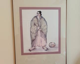 R.C. Gorman "Maria" signed Lithograph