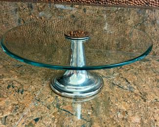 Crate and Barrel Cake Platter