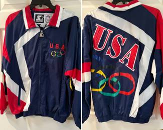 vintage Starter USA Olympic Team windbreaker jacket (1996)
