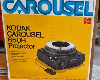 Vintage Kodak Carousel 650H Projector.